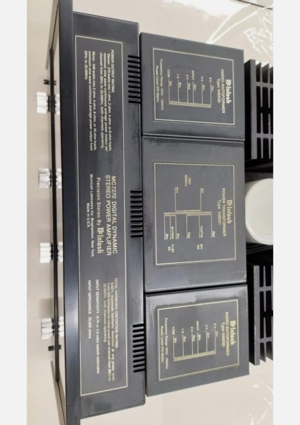 McIntosh MC7270 Power Amplifier 270W x2 Stereo - Image 2